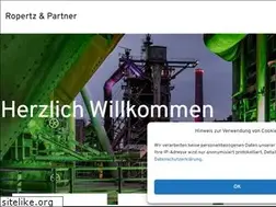 Sites similar to ropertz-partner.de