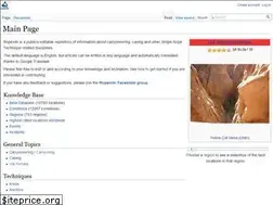Sites similar to ropewiki.com