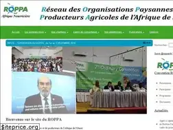 Sites similar to roppa-afrique.org