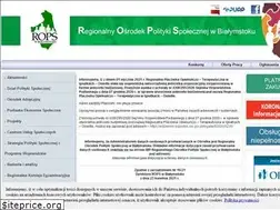 Sites similar to rops-bialystok.pl