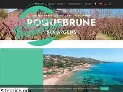 Sites similar to roquebrunesurargens-tourisme.fr