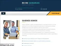 Sites similar to rorocanarias.com