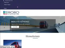 Sites similar to rorolojistik.com