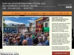 Sites similar to rorygallagherfestival.com
