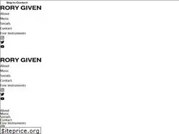 Sites similar to rorygiven.com