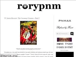 Sites similar to rorypnm.com