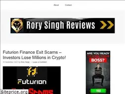 Sites similar to rorysinghreviews.com