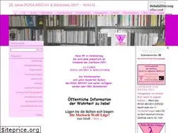 Sites similar to rosa-archiv.de