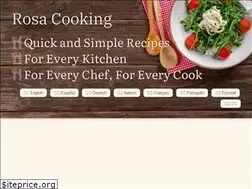 Sites similar to rosacooking.com