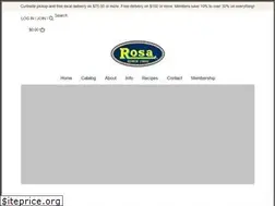 Sites similar to rosafoods.com