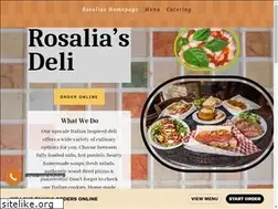 Sites similar to rosaliasdeli.com
