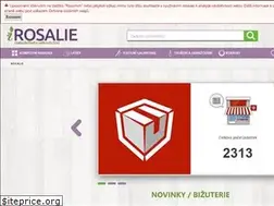 Sites similar to rosalie.cz