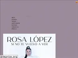 Sites similar to rosalopezoficial.com