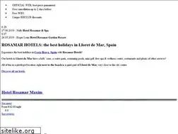 Sites similar to rosamarhotels.com
