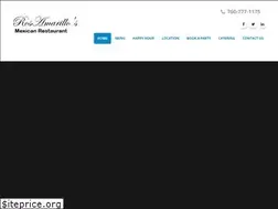 Sites similar to rosamarillos.com