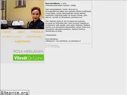 Sites similar to rosamerilainen.net