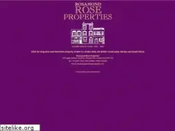 Sites similar to rosamondroseproperties.com