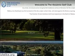 Sites similar to rosannagolf.com.au