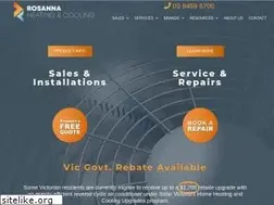 Sites similar to rosannaheatingandcooling.com.au