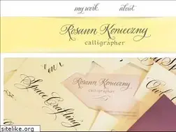 Sites similar to rosannkcalligrapher.com