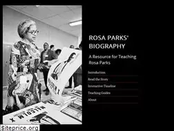 Sites similar to rosaparksbiography.org