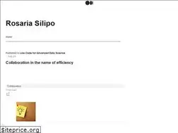 Sites similar to rosaria-silipo.medium.com