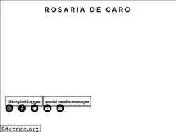 Sites similar to rosariadecaro.com