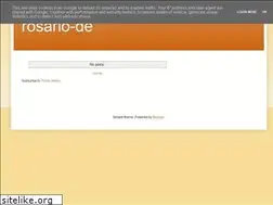 Sites similar to rosario-de.blogspot.com