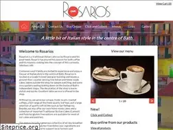 Sites similar to rosarioscafe.co.uk