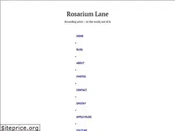 Sites similar to rosariumlane.com
