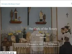 Sites similar to rosarychapel.net