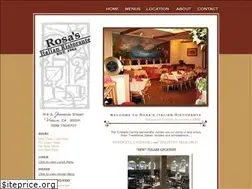Sites similar to rosasitalianristorante.com