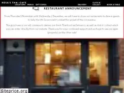 Sites similar to rosasthaicafe.com