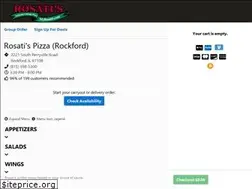 Sites similar to rosatispizzarockford.com