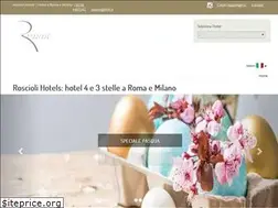 Sites similar to rosciolihotels.it