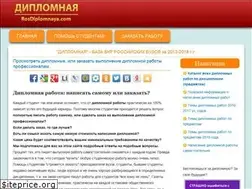 Sites similar to rosdiplomnaya.com