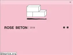 Sites similar to rose-beton.com