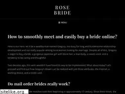 Sites similar to rose-bride.com