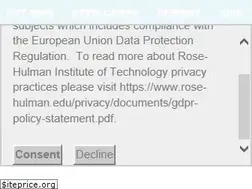 Sites similar to rose-hulman.edu