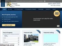 Sites similar to rose-property.com