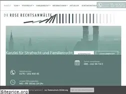 Sites similar to rose-rechtsanwaelte.de