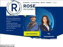 Sites similar to rose-zeitarbeit.de