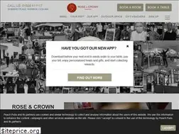 Sites similar to roseandcrownwarwick.co.uk