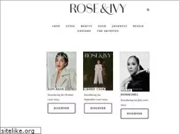 Sites similar to roseandivyjournal.com