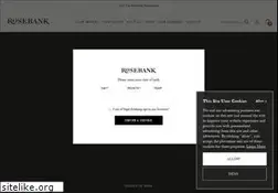 Sites similar to rosebank.com