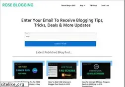 Sites similar to roseblogging.com