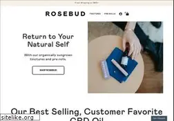 Sites similar to rosebudcbd.com