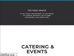 Sites similar to rosecafevenice.com