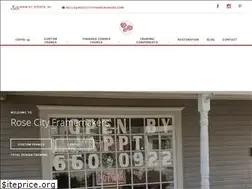 Sites similar to rosecityframemakers.com
