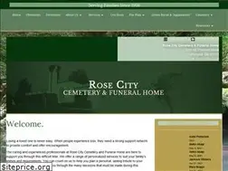 Sites similar to rosecityfuneralhome.com